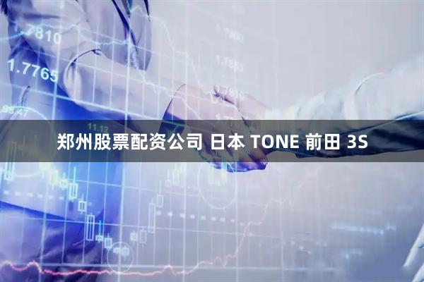 郑州股票配资公司 日本 TONE 前田 3S